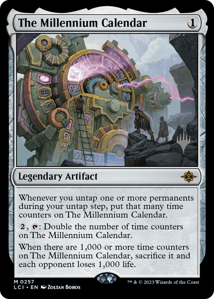 Image of The Millennium Calendar (PPLCI-257) - The Lost Caverns of Ixalan Promos Foil