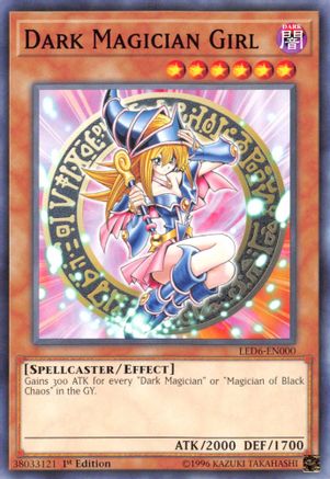 Image of Dark Magician Girl (LED6-EN000) - Legendary Duelists: Magical Hero 1st Edition