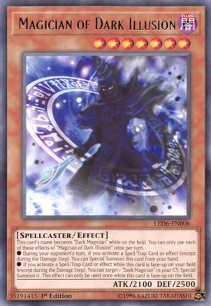 Image of Magician of Dark Illusion (LED6-EN006) - Legendary Duelists: Magical Hero Unlimited