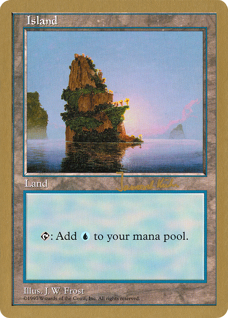 Image of Island (426) - 1997 Janosch Kuhn (5ED) (WCD-) - World Championship Decks 1997
