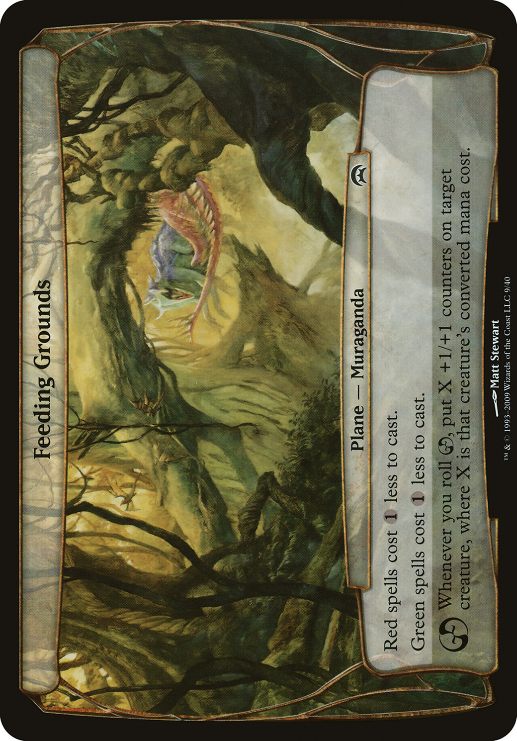Image of Feeding Grounds (Planechase) (OVER-) - Planechase Planes