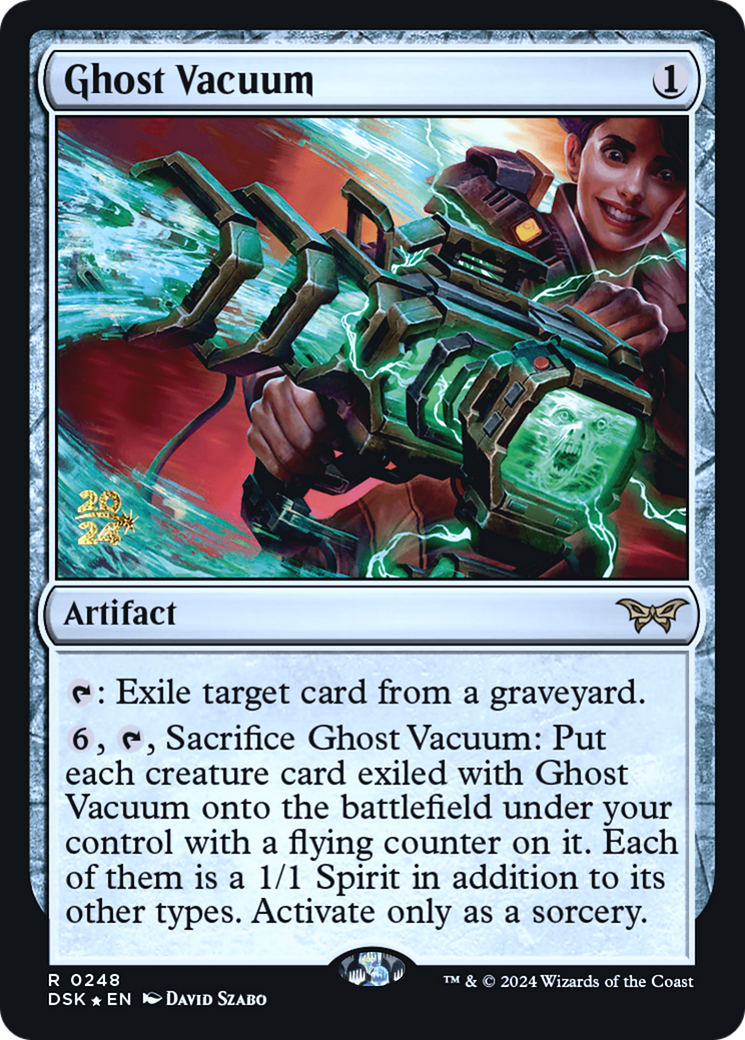 Image of Ghost Vacuum (PRE-248) - Duskmourn: House of Horror Promos Foil