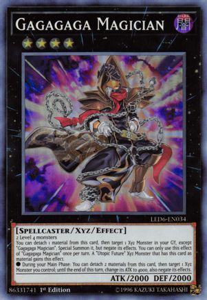 Image of Gagagaga Magician (LED6-EN034) - Legendary Duelists: Magical Hero Unlimited