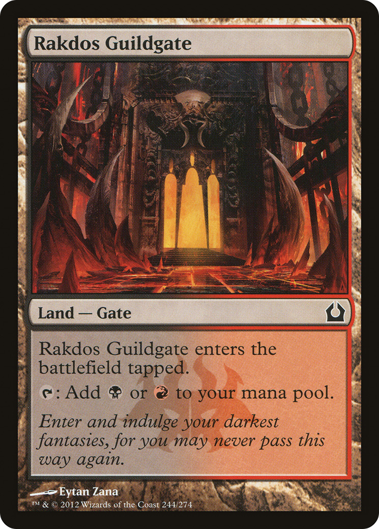 Image of Rakdos Guildgate (RTR-244) - Return to Ravnica