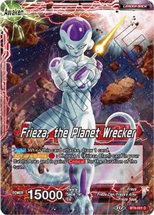 Image of Frieza // Frieza, the Planet Wrecker (BT9-001) - Universal Onslaught Foil