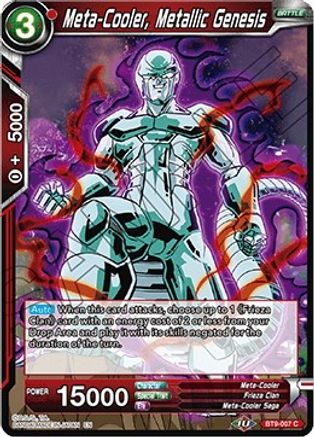 Image of Meta-Cooler, Metallic Genesis (BT9-007) - Universal Onslaught Foil