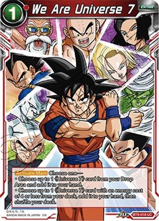 Image of We Are Universe 7 (BT9-018) - Universal Onslaught Foil