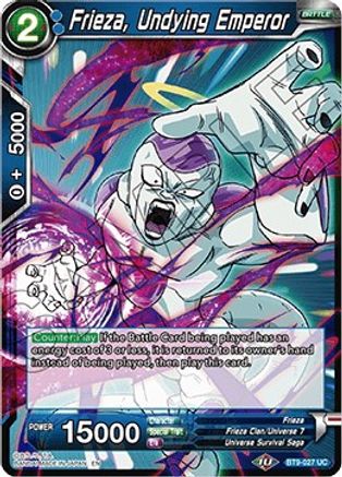Image of Frieza, Undying Emperor (BT9-027) - Universal Onslaught