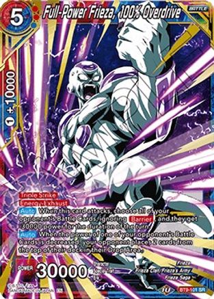 Image of Full-Power Frieza, 100% Overdrive (BT9-101) - Universal Onslaught