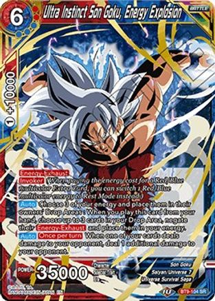 Image of Ultra Instinct Son Goku, Energy Explosion (BT9-104) - Universal Onslaught