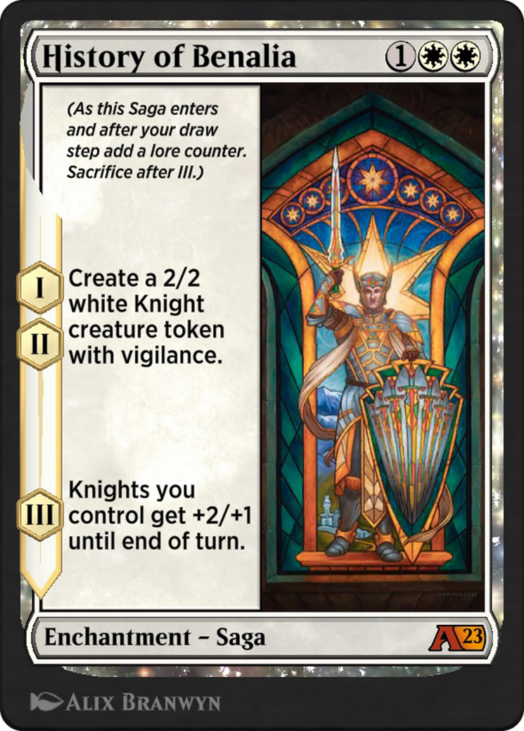 Image of History of Benalia (YBRO-031) - Alchemy: The Brothers' War