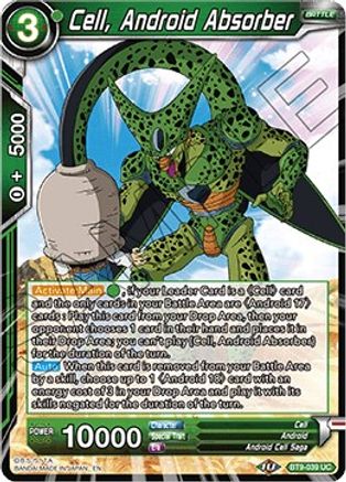 Image of Cell, Android Absorber (BT9-039) - Universal Onslaught Foil