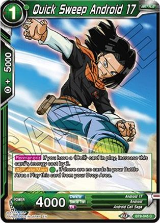 Image of Quick Sweep Android 17 (BT9-045) - Universal Onslaught