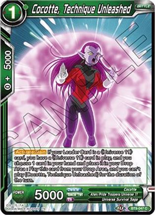 Image of Cocotte, Technique Unleashed (BT9-047) - Universal Onslaught Foil
