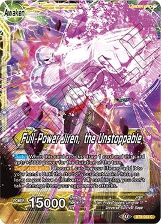 Image of Jiren // Full-Power Jiren, the Unstoppable (BT9-053) - Universal Onslaught