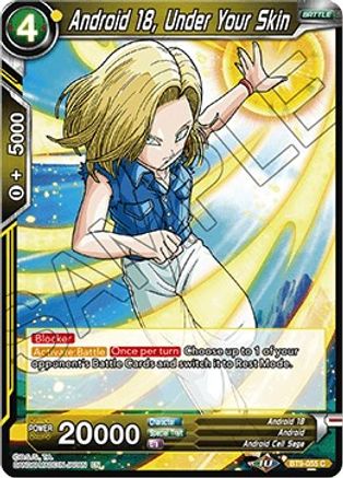 Image of Android 18, Under Your Skin (BT9-055) - Universal Onslaught