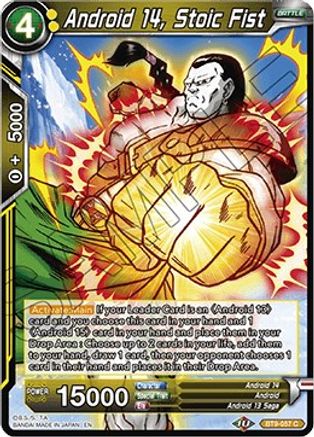 Image of Android 14, Stoic Fist (BT9-057) - Universal Onslaught Foil
