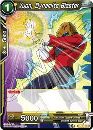 Image of Vuon, Dynamite Blaster (BT9-064) - Universal Onslaught Foil