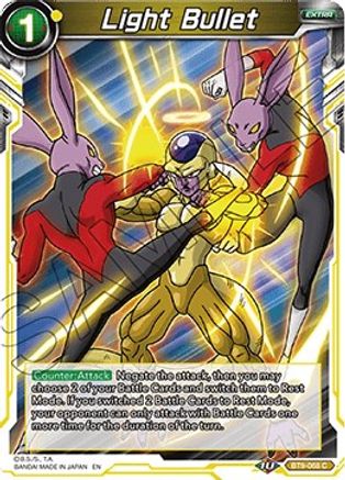Image of Light Bullet (BT9-068) - Universal Onslaught