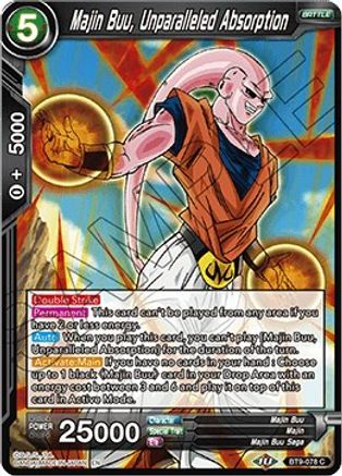 Image of Majin Buu, Unparalleled Absorption (BT9-078) - Universal Onslaught Foil