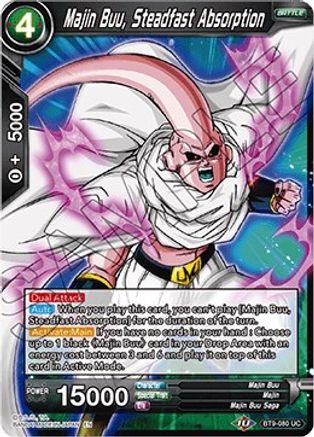 Image of Majin Buu, Steadfast Absorption (BT9-080) - Universal Onslaught