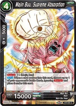 Image of Majin Buu, Supreme Absorption (BT9-081) - Universal Onslaught