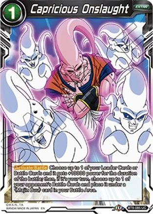 Image of Capricious Onslaught (BT9-085) - Universal Onslaught Foil