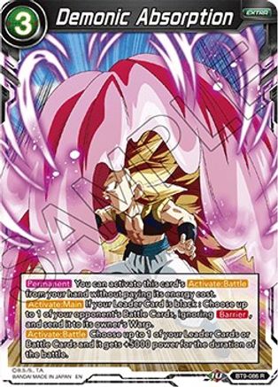 Image of Demonic Absorption (BT9-086) - Universal Onslaught