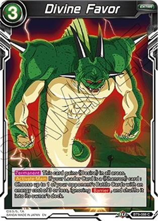 Image of Divine Favor (BT9-088) - Universal Onslaught