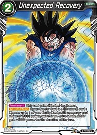 Image of Unexpected Recovery (BT9-089) - Universal Onslaught