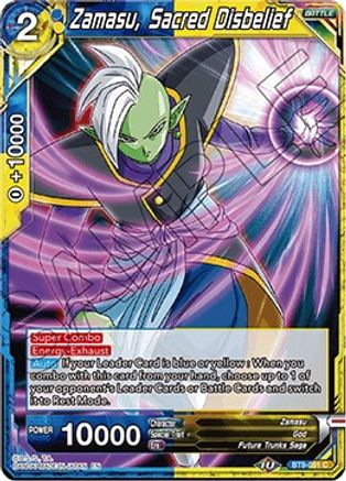 Image of Zamasu, Sacred Disbelief (BT9-091) - Universal Onslaught Foil