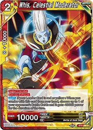 Image of Whis, Celestial Moderator (BT9-096) - Universal Onslaught