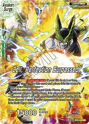 Image of Cell // Cell, Perfection Surpassed (BT9-112) - Universal Onslaught Foil