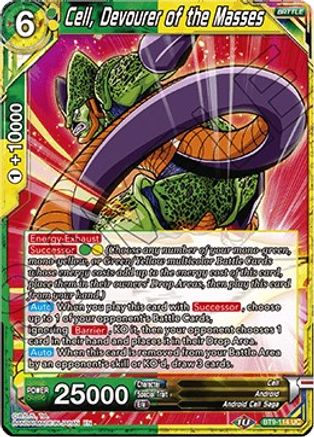 Image of Cell, Devourer of the Masses (BT9-114) - Universal Onslaught Foil