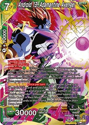 Image of Android 13, Adamantine Avenger (BT9-116) - Universal Onslaught