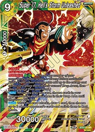 Image of Super 17, Hell's Storm Unleashed (BT9-117) - Universal Onslaught