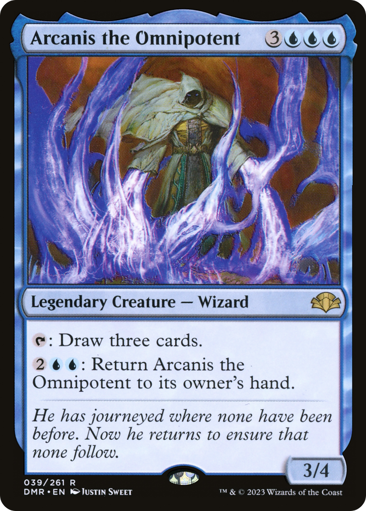 Image of Arcanis the Omnipotent (DMR-039) - Dominaria Remastered