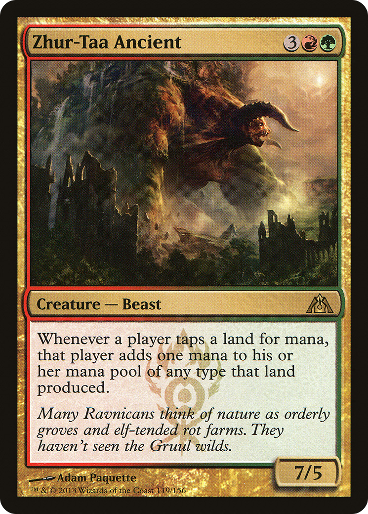 Image of Zhur-Taa Ancient (DGM-119) - Dragon's Maze Foil