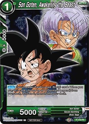 Image of Son Goten, Awakening the Beast (P-179) - Promotion Cards