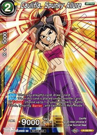 Image of Caulifla, Spunky Allure (P-180) - Promotion Cards