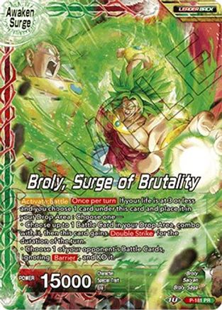 Image of Broly // Broly, Surge of Brutality (P-181) - Promotion Cards