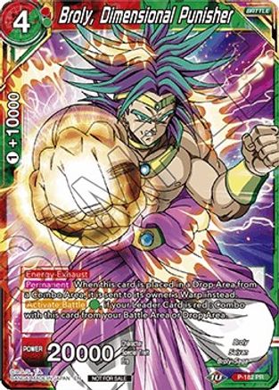 Image of Broly, Dimensional Punisher (P-182) - Promotion Cards