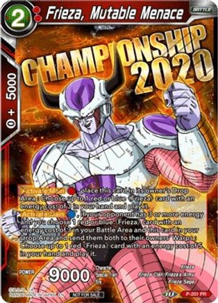 Image of Frieza, Mutable Menace (P-201) - Promotion Cards
