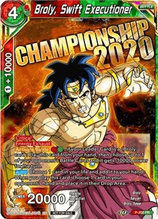 Image of Broly, Swift Executioner (P-205) - Promotion Cards