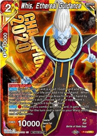 Image of Whis, Ethereal Guidance (P-207) - Promotion Cards