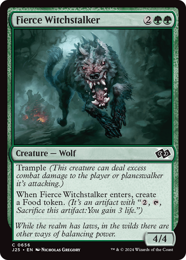 Image of Fierce Witchstalker (J25-656) - Foundations Jumpstart