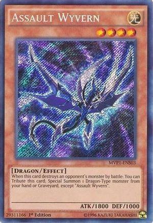 Image of Assault Wyvern (MVP1-ENS03) - The Dark Side of Dimensions Movie Pack: Secret Edition 1st Edition
