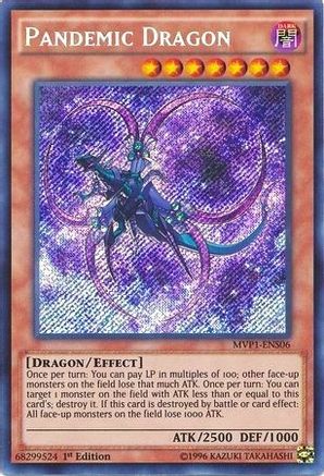Image of Pandemic Dragon (MVP1-ENS06) - The Dark Side of Dimensions Movie Pack: Secret Edition 1st Edition