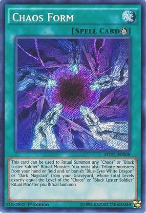 Image of Chaos Form (MVP1-ENS08) - The Dark Side of Dimensions Movie Pack: Secret Edition 1st Edition