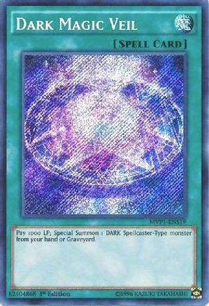 Image of Dark Magic Veil (MVP1-ENS19) - The Dark Side of Dimensions Movie Pack: Secret Edition 1st Edition